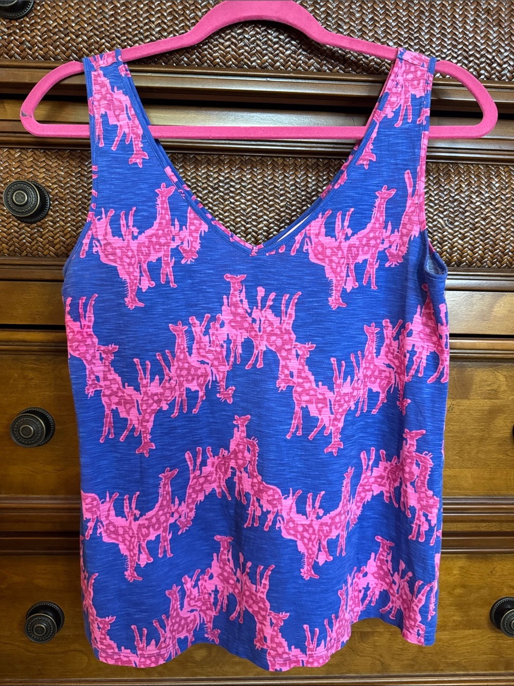 🌸 Gigi Tank in Neck in Neck print